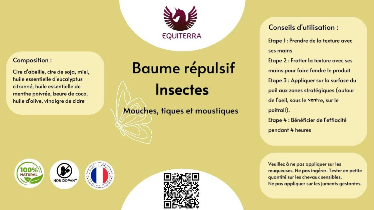 Baume répulsif pour insectes